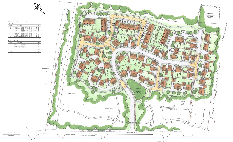 Burghfield Common residential development
